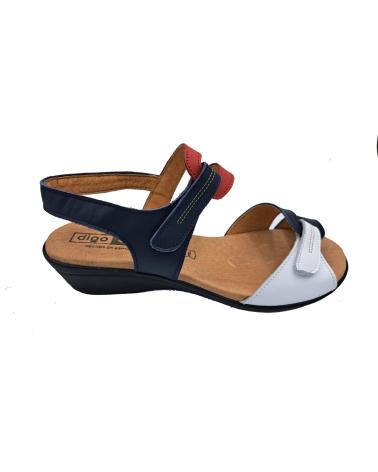 Sandali per Donna CALZADOMANIA SANDALIA PIEL VELCROS TOMMY