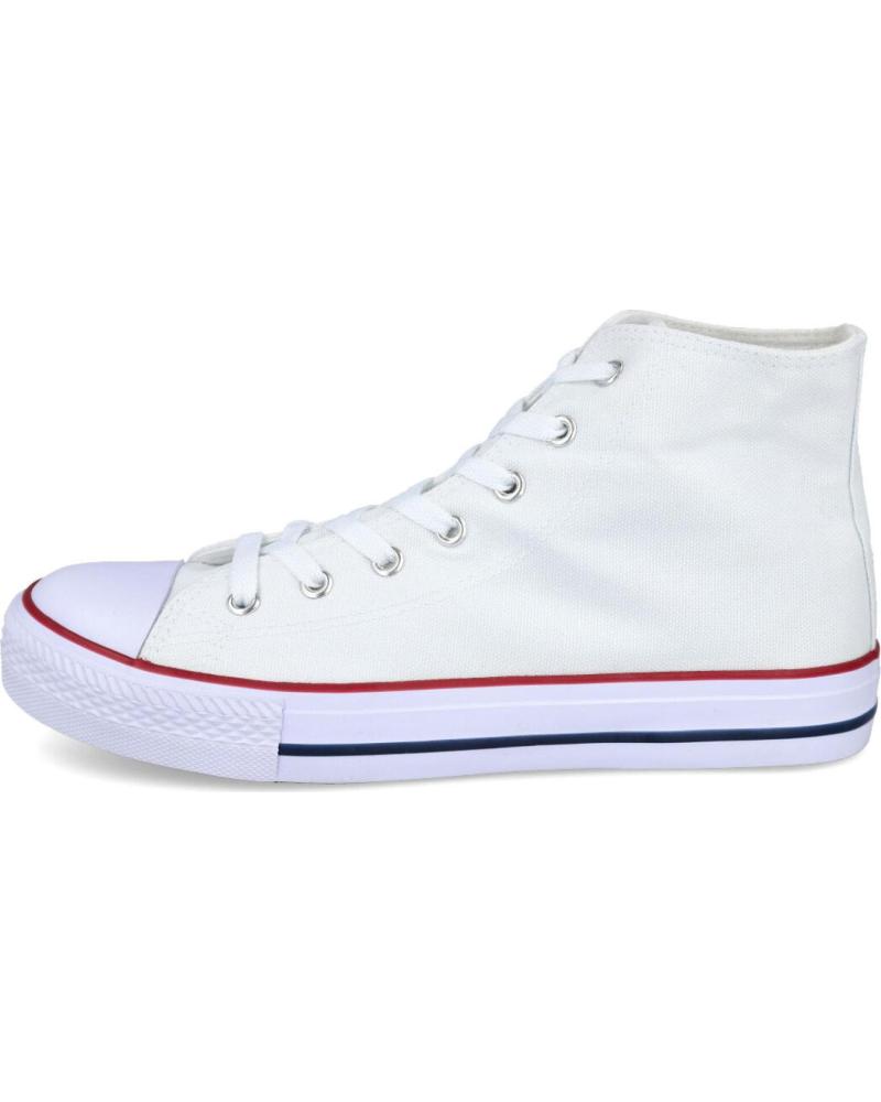 Bottines pour Homme L&R SHOES 9-A11A ZAPATILLAS ALTAS HOMBRE BLANCO