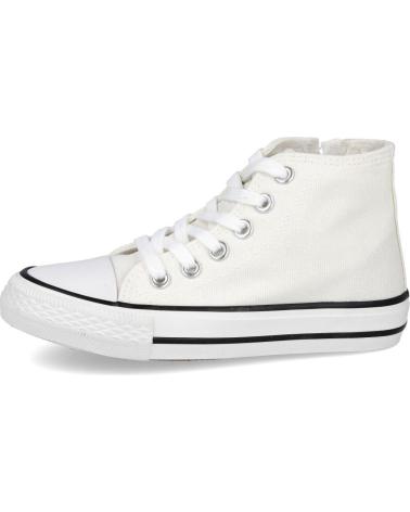 Sportivo per Bambina L&R SHOES N301 ZAPATILLAS ALTAS UNISEX BLANCO