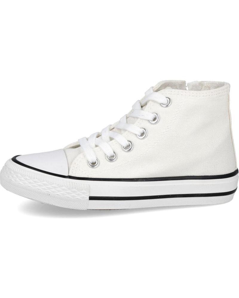 Sportivo per Bambina L&R SHOES N301 ZAPATILLAS ALTAS UNISEX BLANCO
