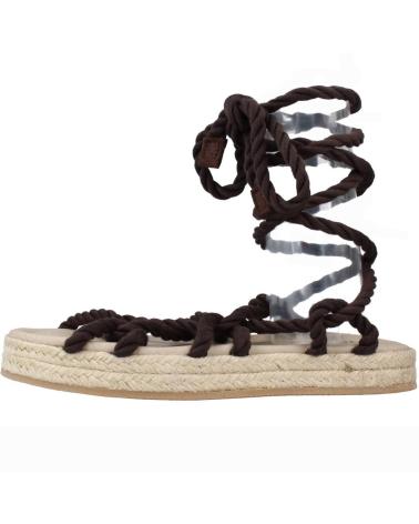 Sandalias de Mujer YELLOW ROPE MARRON