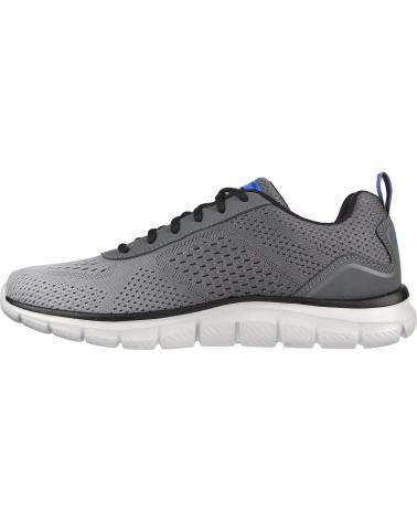 SKECHERS TRACK-RIPKENT SNEAKER GRAU CHARCOAL HERREN GRIS