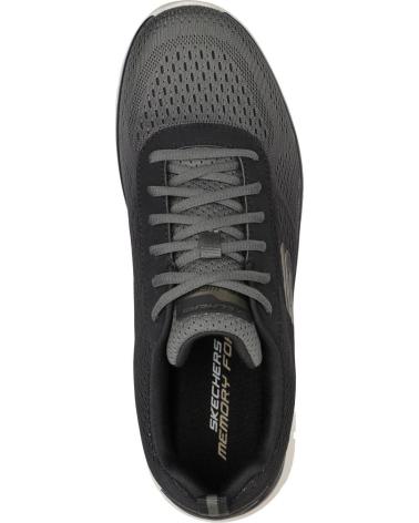 SKECHERS TRACK-RIPKENT ZAPATILLAS DEPORTIVAS GRIS VERDE VERDE