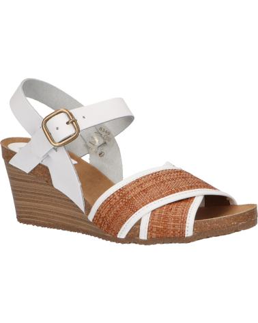 Sandalias de Mujer KICKERS 694191-50 SALAMBO 33 BLANC RAFIA