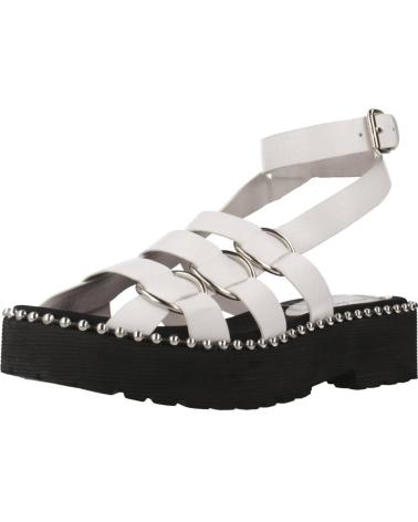 Woman Sandals YELLOW BURNING WOMAN BLANCO