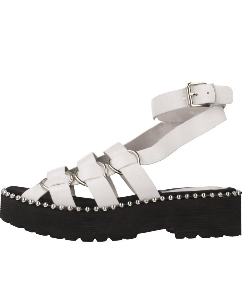 Woman Sandals YELLOW BURNING WOMAN BLANCO