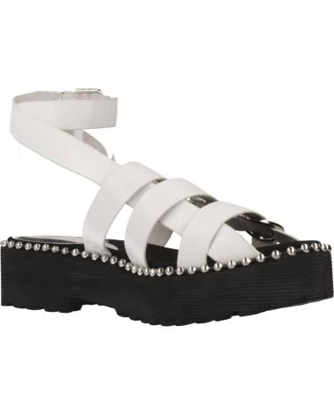 Woman Sandals YELLOW BURNING WOMAN BLANCO