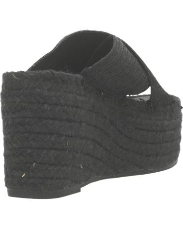 Woman Sandals YELLOW CLOSE NEGRO