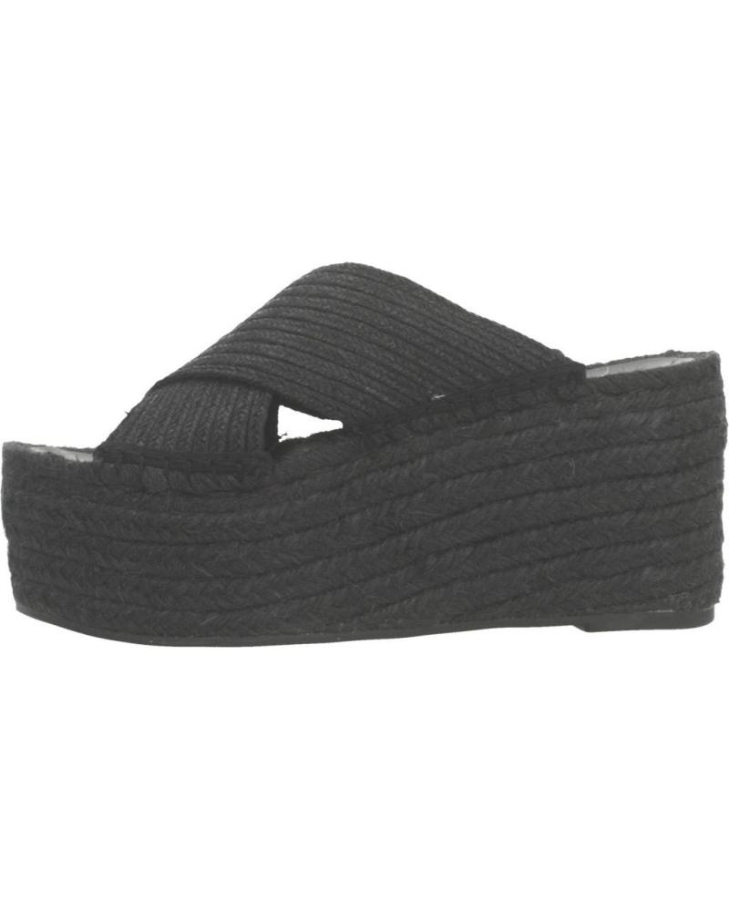 Woman Sandals YELLOW CLOSE NEGRO