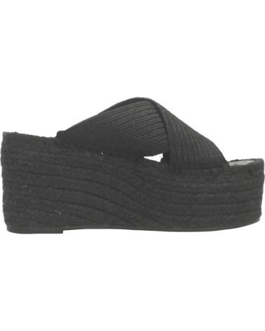 Woman Sandals YELLOW CLOSE NEGRO