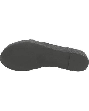 Woman Sandals YELLOW CLOSE NEGRO