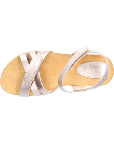 Sandalen für Mädchen KICKERS 694971-30 BOGART 19 BRONZE METAL
