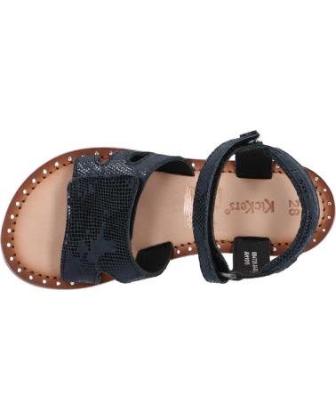 Sandales pour Fille KICKERS 694720-30 DIMOITOU 83 NOIR SERPENT