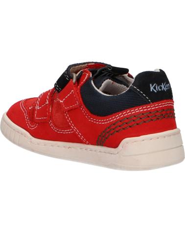 Zapatillas deporte pour Fille et Garçon KICKERS 694150-10 WAHOU 43 ROUGE GRIS