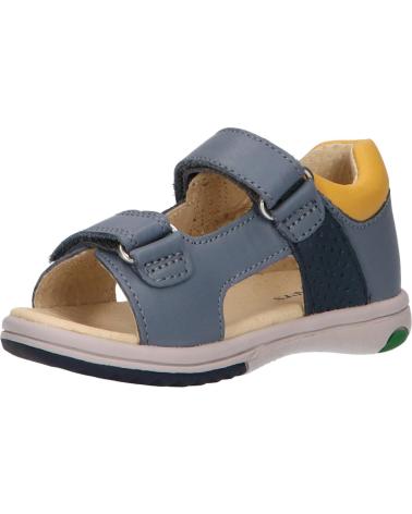Sandali per Bambino KICKERS 414745-10 PLAZABI 51 BLEU CLAIR