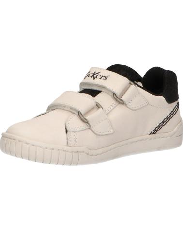 Sapatilhas de Menina e Menino KICKERS 694870-30 WIZZ 3 BLANC