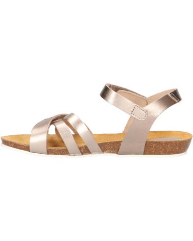 Sandalen für Mädchen KICKERS 694971-30 BOGART 19 BRONZE METAL