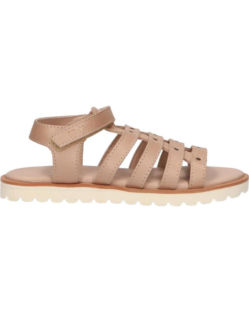 girl Sandals KICKERS 694661-30 INDIE 133 ROSE METAL