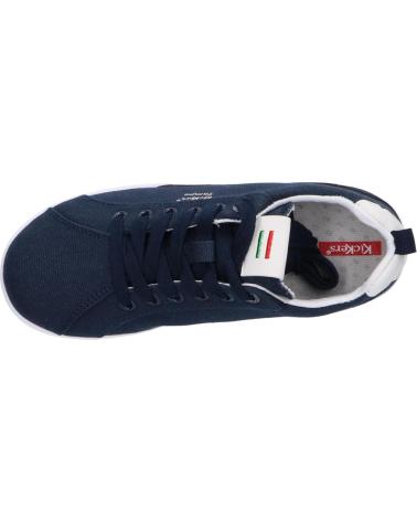 Sapatilhas de Menina e Menino KICKERS 686090-30 TAMPA CDT 103 MARINE BLANC