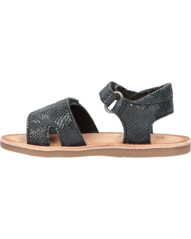 Sandálias de Menina e Menino KICKERS 693520-10 DIVIMOI 83 NOIR SERPENT