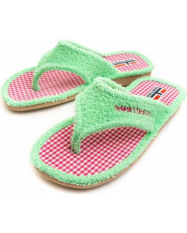 Chanclas de Mujer NORTHOME HOMEFLIP GREEN