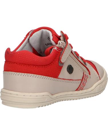 Sapatilhas de Menina e Menino KICKERS 509031-10 JINJANG 123 GRIS ROUGE