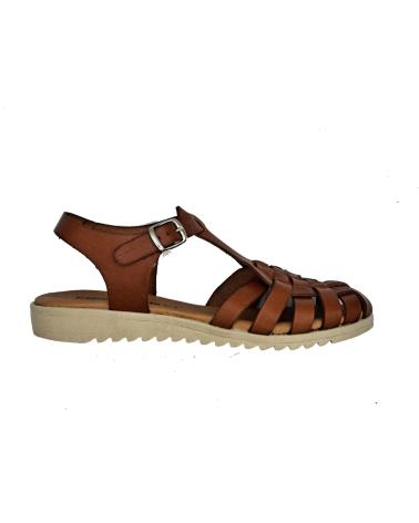 Sandali per Donna CALZADOMANIA SANDALIA PIEL PLANA CUERO
