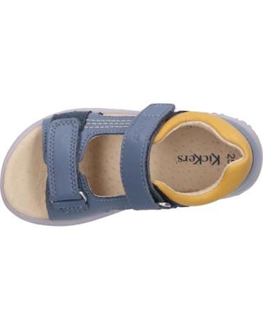 Sandali per Bambino KICKERS 414745-10 PLAZABI 51 BLEU CLAIR