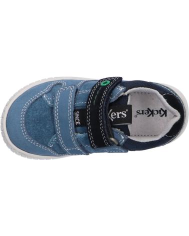Sapatilhas de Menina e Menino KICKERS 694150-10 WAHOU 103 MARINE BLEU