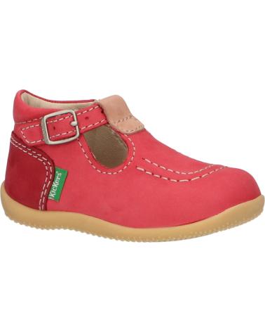 Schuhe für Mädchen und Junge KICKERS 621013-10 BONBEK 133 ROSE MULTI