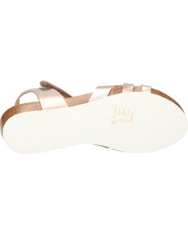 Sandalen für Mädchen KICKERS 694971-30 BOGART 19 BRONZE METAL