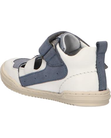 Sapatos de Menino KICKERS 545222-10 JASON 33 BLANC BLEU