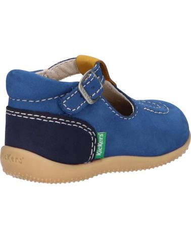Schuhe für Mädchen und Junge KICKERS 621013-10 BONBEK 52 BLEU MULTI