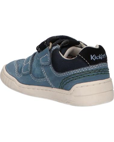 Sapatilhas de Menina e Menino KICKERS 694150-10 WAHOU 103 MARINE BLEU