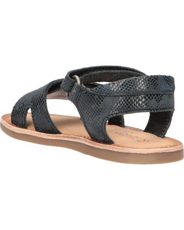 Sandálias de Menina e Menino KICKERS 693520-10 DIVIMOI 83 NOIR SERPENT