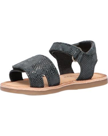 Sandálias de Menina e Menino KICKERS 693520-10 DIVIMOI 83 NOIR SERPENT