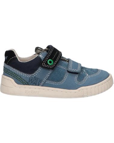 Sapatilhas de Menina e Menino KICKERS 694150-10 WAHOU 103 MARINE BLEU