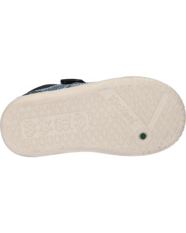 Sapatilhas de Menina e Menino KICKERS 694150-10 WAHOU 103 MARINE BLEU