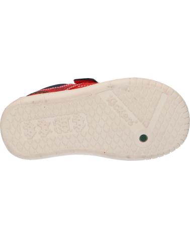 Zapatillas deporte pour Fille et Garçon KICKERS 694150-10 WAHOU 43 ROUGE GRIS