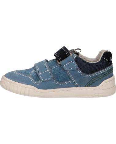 Sapatilhas de Menina e Menino KICKERS 694150-10 WAHOU 103 MARINE BLEU