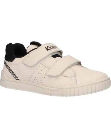 Sapatilhas de Menina e Menino KICKERS 694870-30 WIZZ 3 BLANC