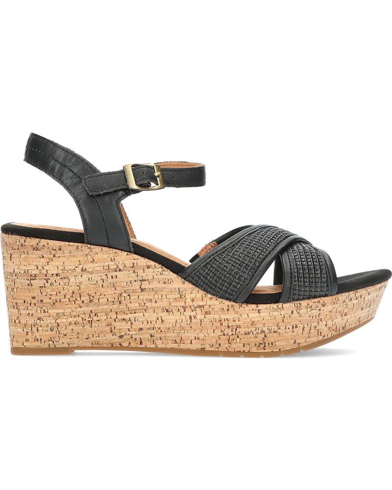 Woman Sandals CLARKS SANDALIAS ELLERIPLUM BLACK