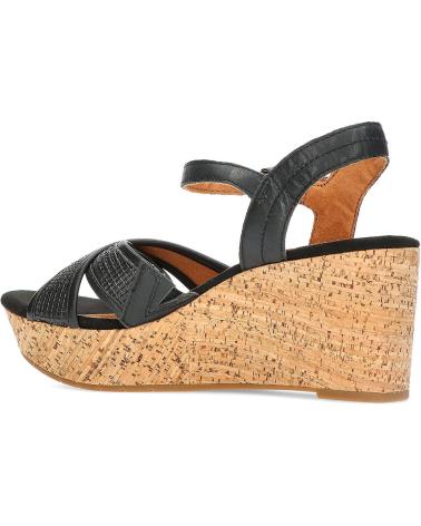 Woman Sandals CLARKS SANDALIAS ELLERIPLUM BLACK