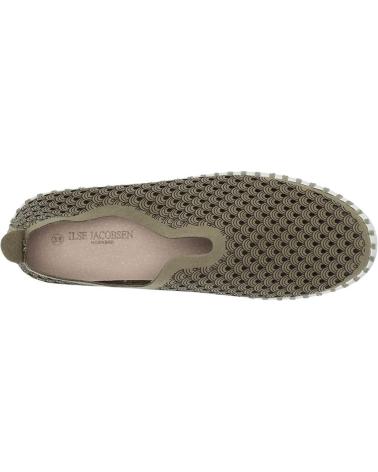 Zapatillas deporte de Mujer ILSE JACOBSEN ZAPATILLAS MUJER MODELO TULIP3373 COLOR VERDE 410ARMY 410ARMY