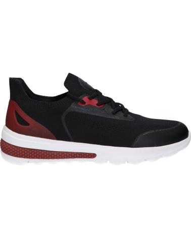 Scarpe sport per Uomo GEOX U35BAA 0006K U SPHERICA ACTIF C0048 BLACK-RED
