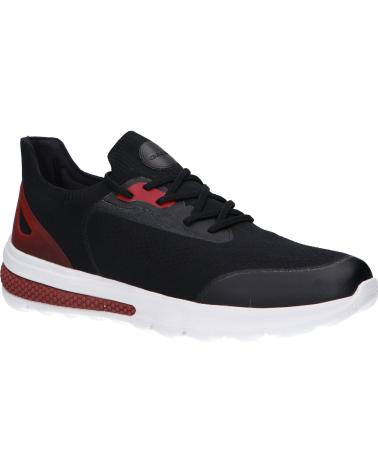 Scarpe sport per Uomo GEOX U35BAA 0006K U SPHERICA ACTIF C0048 BLACK-RED