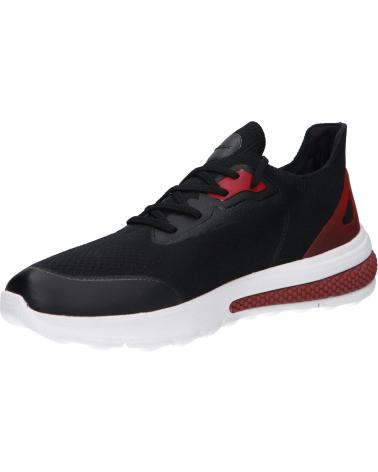 Scarpe sport per Uomo GEOX U35BAA 0006K U SPHERICA ACTIF C0048 BLACK-RED