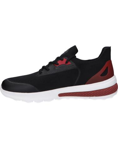 Scarpe sport per Uomo GEOX U35BAA 0006K U SPHERICA ACTIF C0048 BLACK-RED