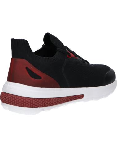Scarpe sport per Uomo GEOX U35BAA 0006K U SPHERICA ACTIF C0048 BLACK-RED