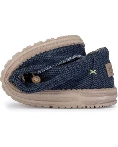 Zapatos de Hombre HEY DUDE INFORMALES HOMBRE MODELO WALLY BRAIDED COLOR AZUL BLUE BLUE